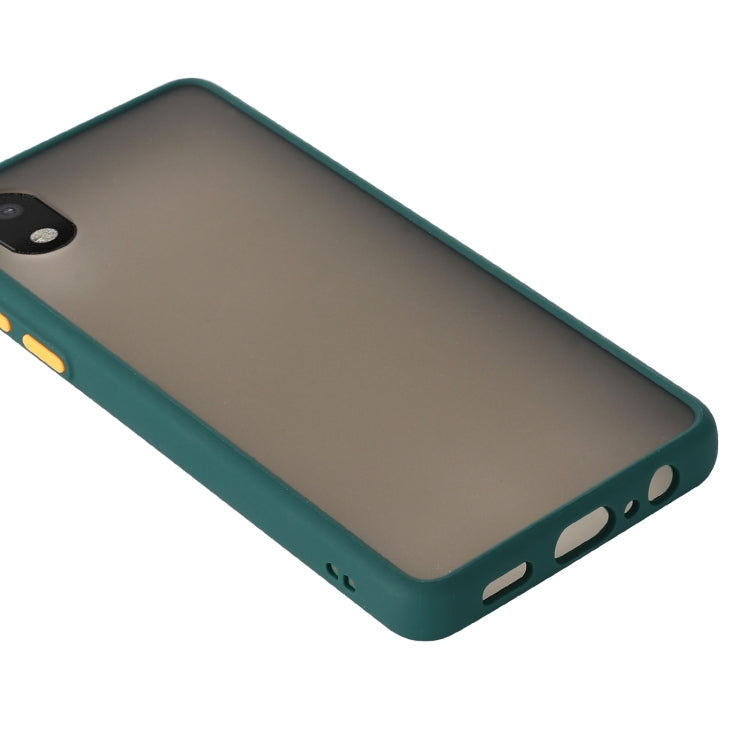 For Samsung Galaxy A01 Core Skin Hand Feeling Series Shockproof Frosted PC+ TPU Protective Case