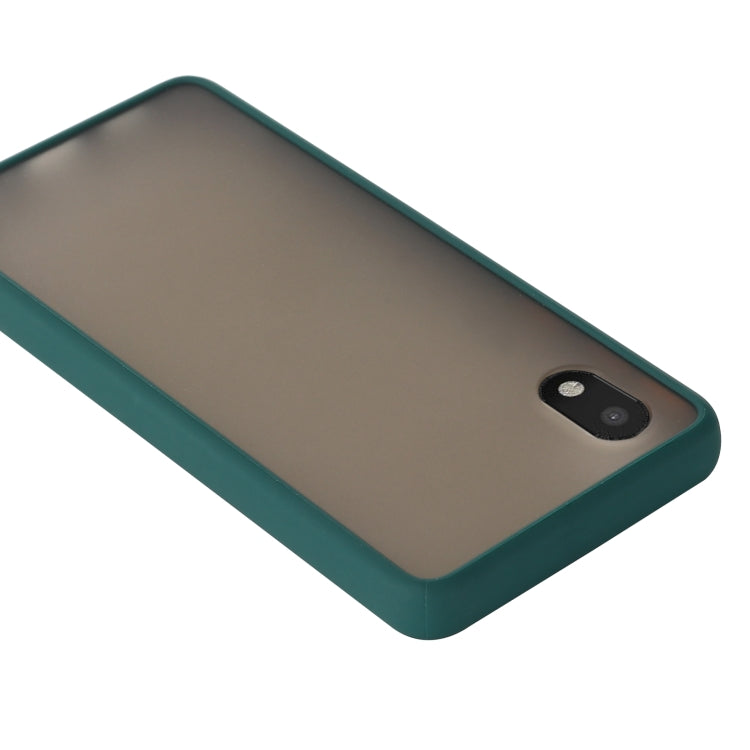 For Samsung Galaxy A01 Core Skin Hand Feeling Series Shockproof Frosted PC+ TPU Protective Case