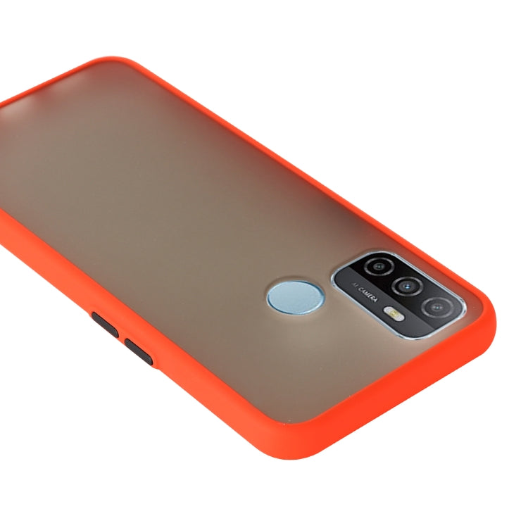 For OPPO A53 2020 Skin Hand Feeling Series Shockproof Frosted PC+ TPU Protective Case