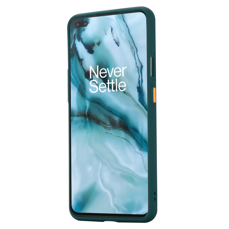 For OnePlus Nord Skin Hand Feeling Series Shockproof Frosted PC+ TPU Protective Case