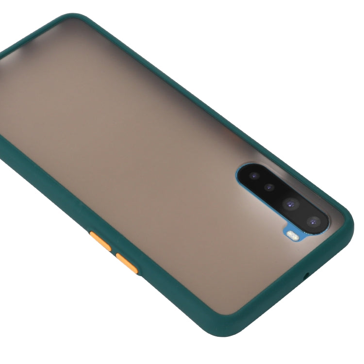 For OnePlus Nord Skin Hand Feeling Series Shockproof Frosted PC+ TPU Protective Case