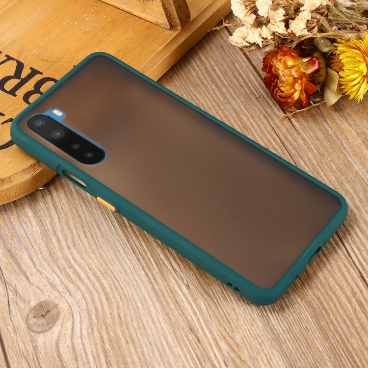 For OnePlus Nord Skin Hand Feeling Series Shockproof Frosted PC+ TPU Protective Case