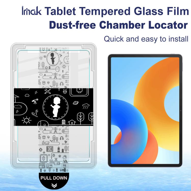 For Huawei MatePad 11.5 2024 / 2026 imak Dust-free Chamber Locator Tablet Tempered Glass Film