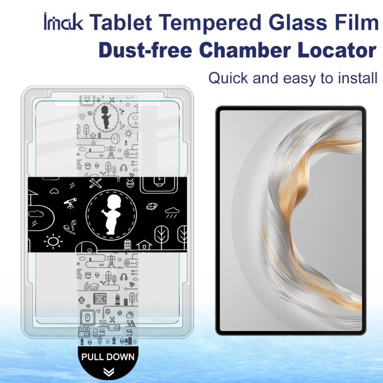 For Huawei MatePad Pro 12.2 2025 imak Dust-free Chamber Locator Tablet Tempered Glass Film