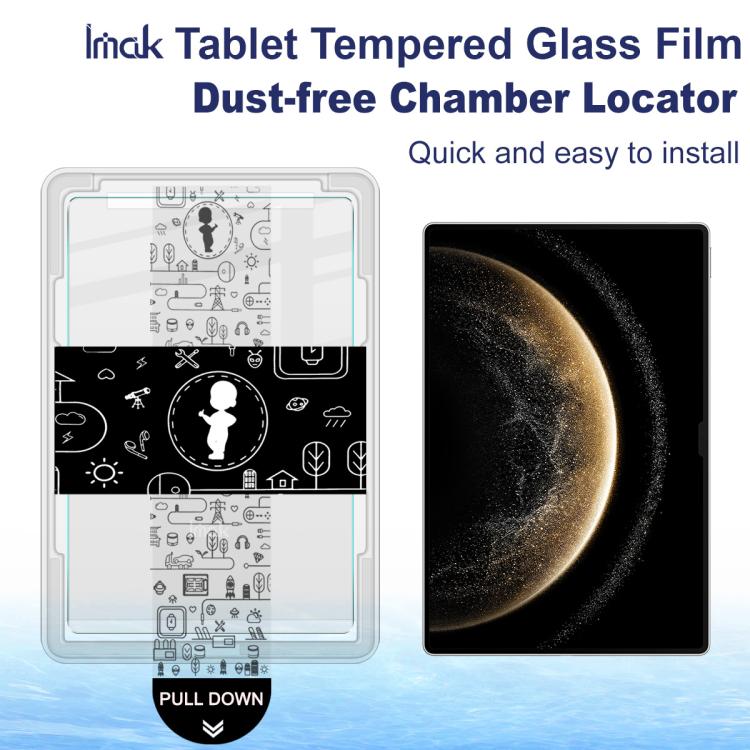 For Huawei MatePad Pro 13.2 2025 imak Dust-free Chamber Locator Tablet Tempered Glass Film