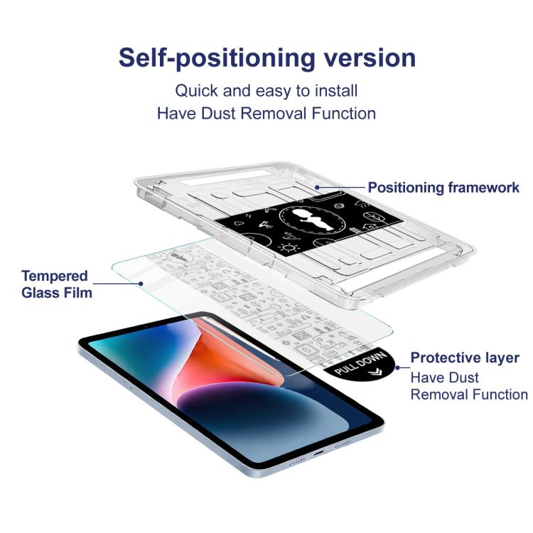 For Honor MagicPad 3 13.3 / MagicPad 3 Pro imak Dust-free Chamber Locator Tablet Tempered Glass Film