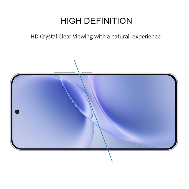 For vivo V70 FE 5G Full Glue Screen Tempered Glass Film