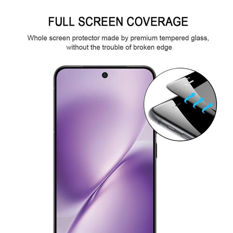 For vivo X200T 5G Full Glue Screen Tempered Glass Film
