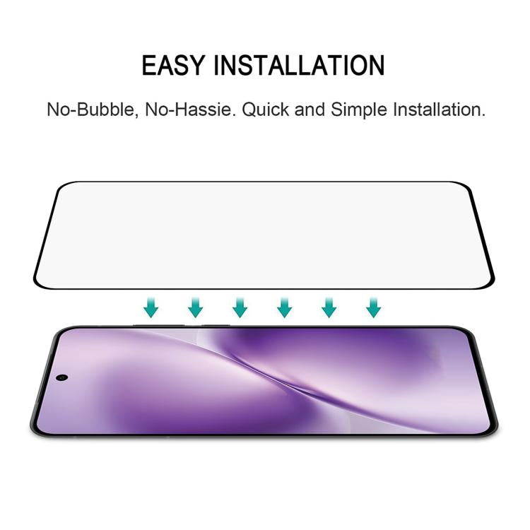 For vivo X200T 5G Full Glue Screen Tempered Glass Film