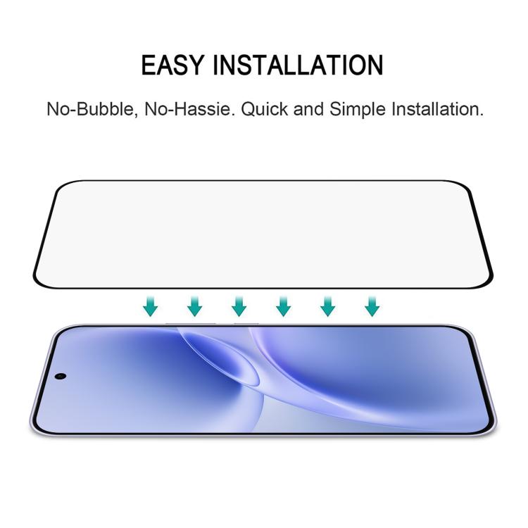 For vivo V70 FE 5G 25pcs Full Glue Screen Tempered Glass Film
