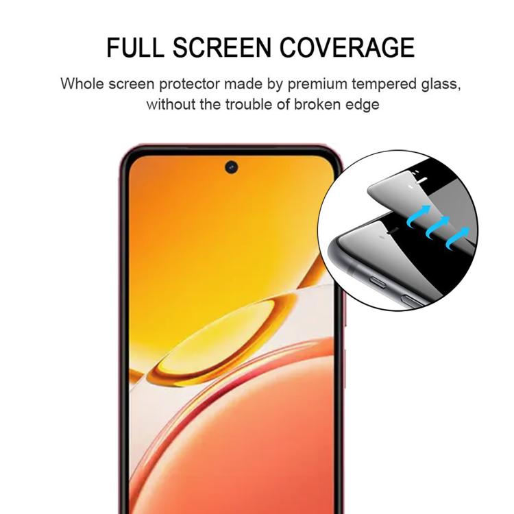 For vivo Y21 5G 2026 25pcs Full Glue Screen Tempered Glass Film