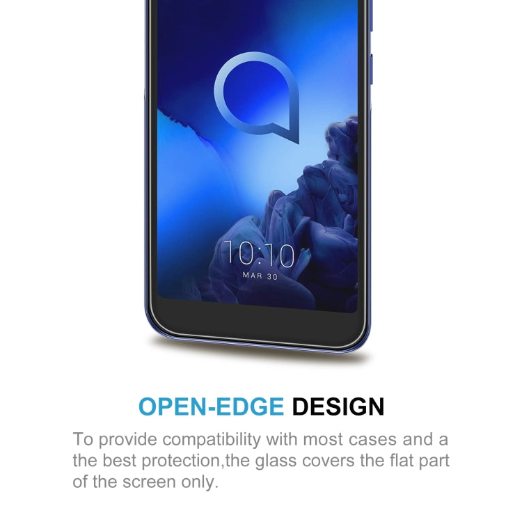 For Alcatel 1S 2020 10 PCS 0.26mm 9H 2.5D Tempered Glass Film