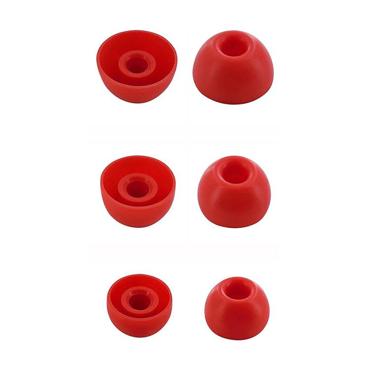 For Beats Studio Buds XDcase 3 Pairs Replacement Silicone Ear Tips Kit, S/M/L Size, Cleaning Brush Color Random