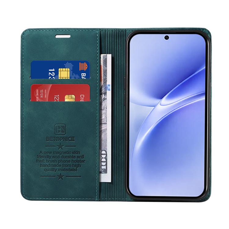 For vivo V70 FE 5G BETOPNICE Suction RFID Anti-theft Leather Phone Case