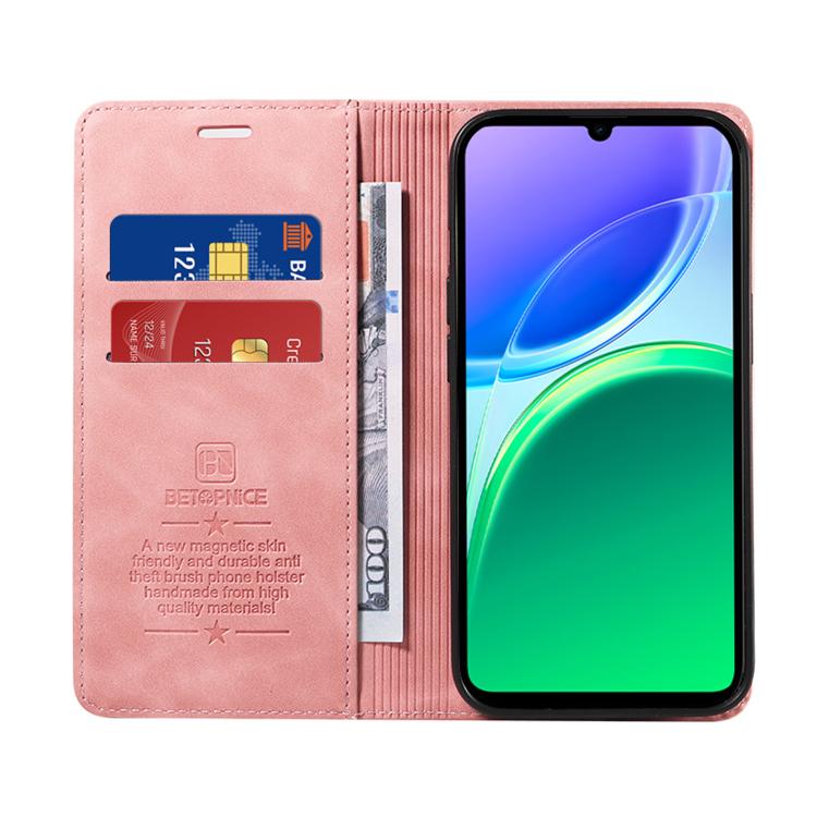 For vivo Y21 5G 2026 / vivo Y05 4G BETOPNICE Suction RFID Anti-theft Leather Phone Case