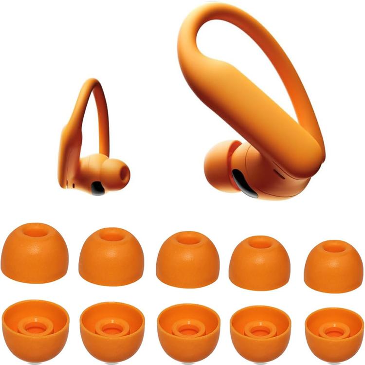 For Beats Powerbeats Pro 2 / Fit / Studio Buds XDcase 5 Pairs Silicone Ear Tips Kit, XS/S/M/L/XL Size, Cleaning Brush Color Random