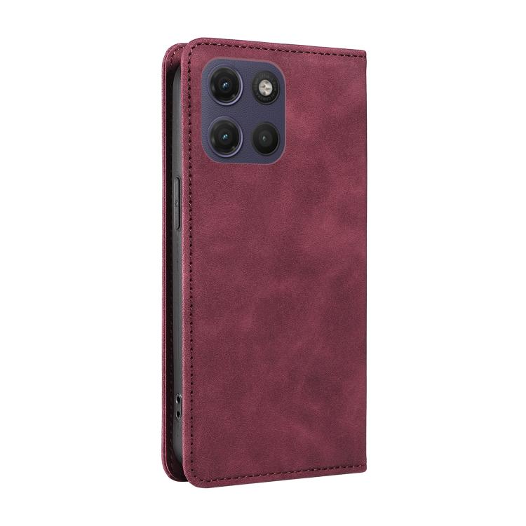 For Motorola Moto G17 4G / G17 Power 4G BETOPNICE Suction RFID Anti-theft Leather Phone Case