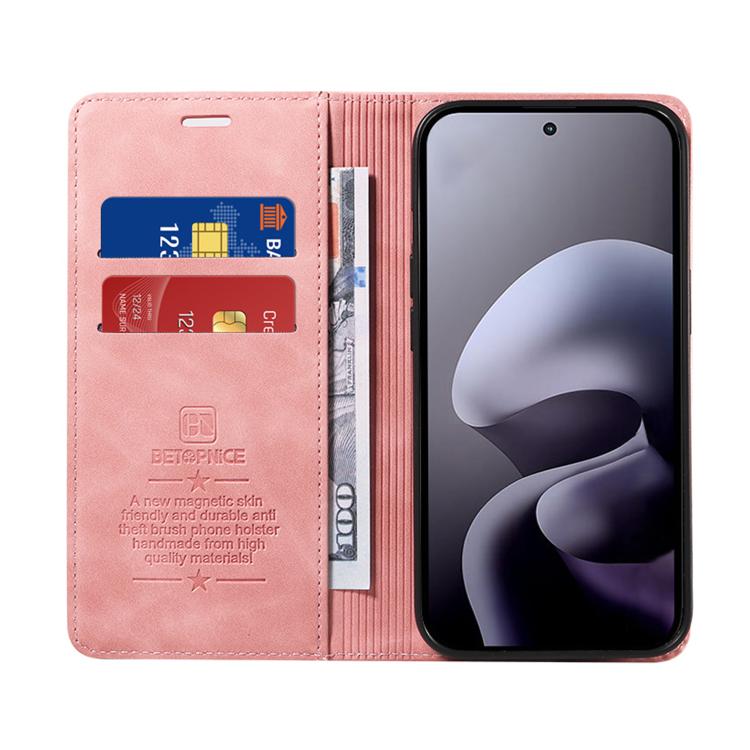 For Motorola Moto G67 5G / Moto G77 5G BETOPNICE Suction RFID Anti-theft Leather Phone Case