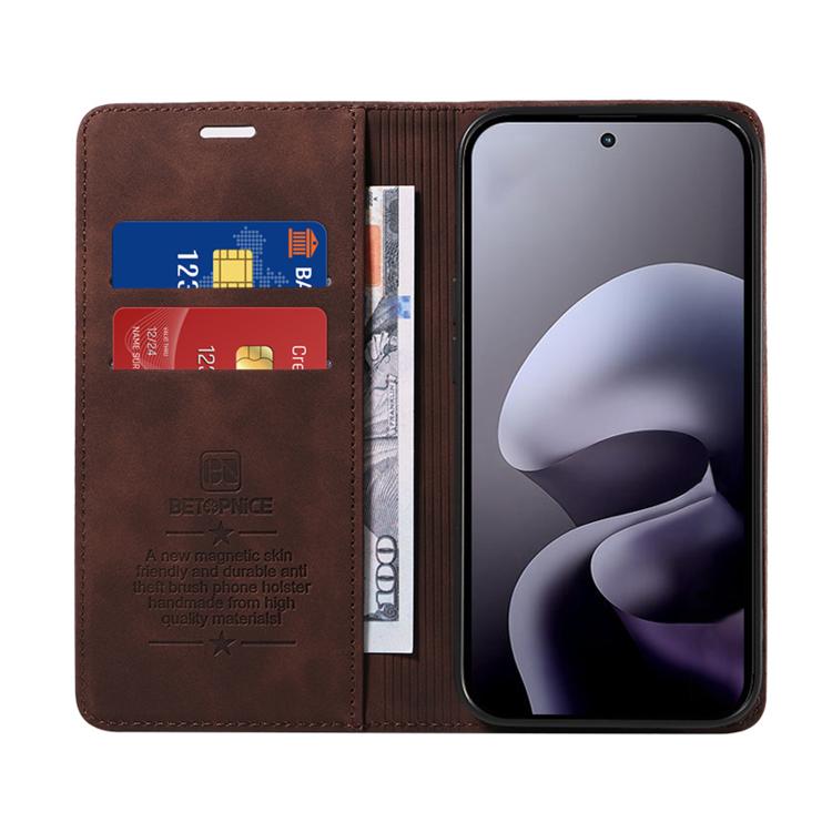For Motorola Moto G67 5G / Moto G77 5G BETOPNICE Suction RFID Anti-theft Leather Phone Case