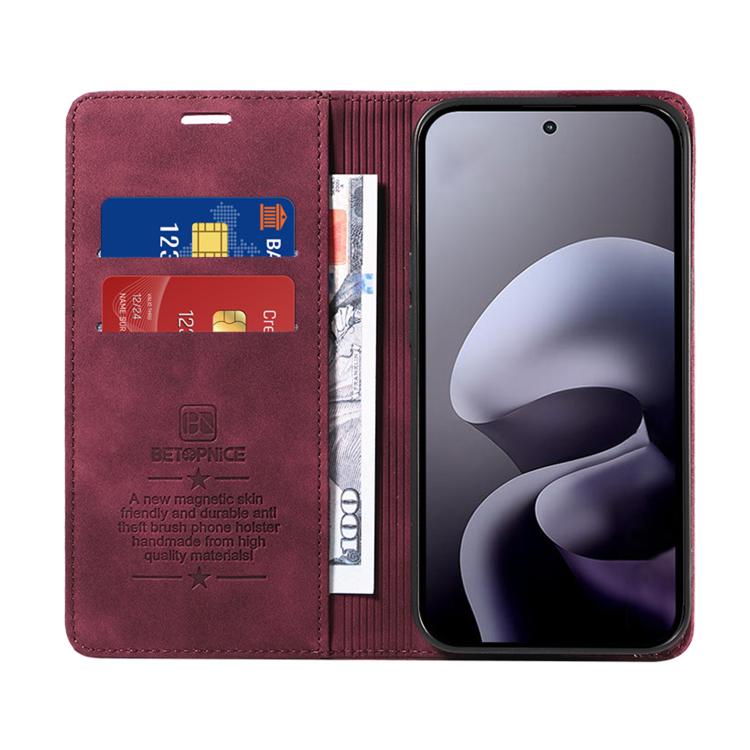 For Motorola Moto G67 5G / Moto G77 5G BETOPNICE Suction RFID Anti-theft Leather Phone Case