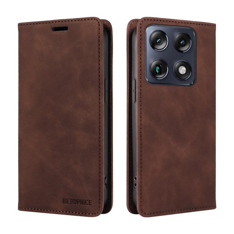 For Motorola Signature / Moto X70 Air Pro 5G BETOPNICE Suction RFID Anti-theft Leather Phone Case