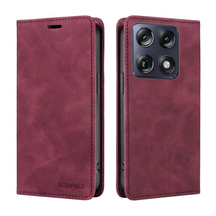 For Motorola Signature / Moto X70 Air Pro 5G BETOPNICE Suction RFID Anti-theft Leather Phone Case