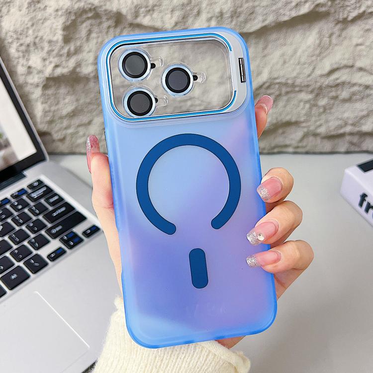 For iPhone 17 Pro Vitality Eagle Eye Lens Kickstand Magnetic Phone Case