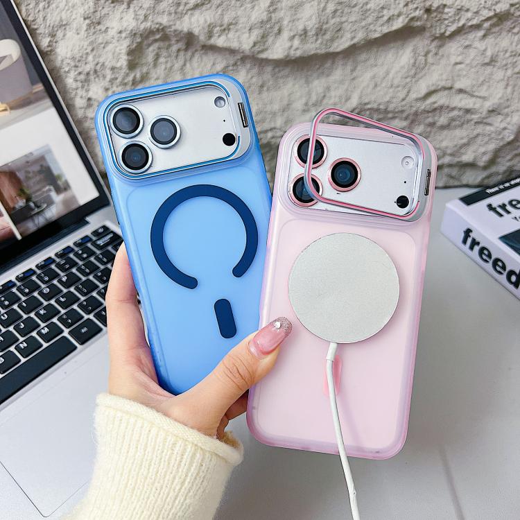 For iPhone 17 Pro Max Vitality Eagle Eye Lens Kickstand Magnetic Phone Case
