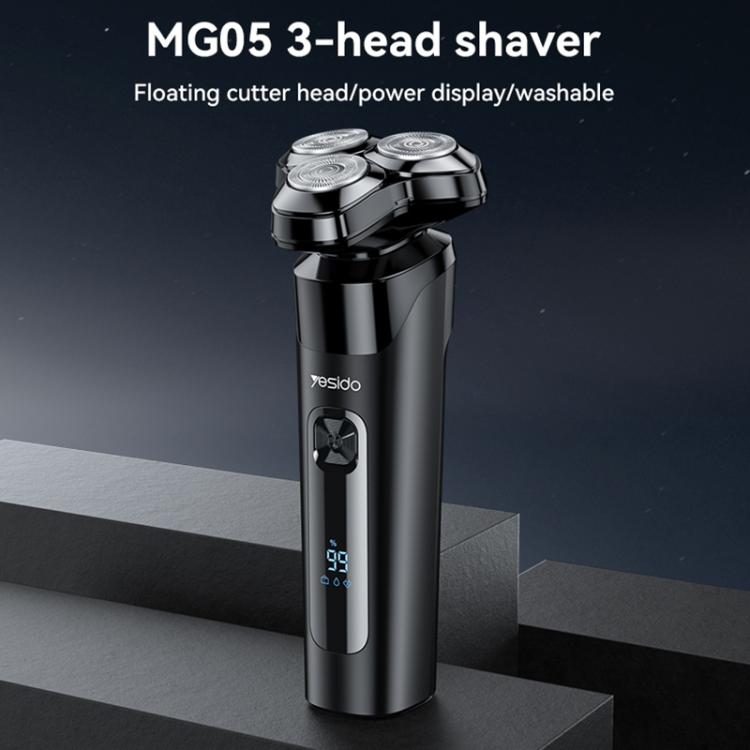 Yesido MG05 Rotating Floating Head Electric Shaver - Black
