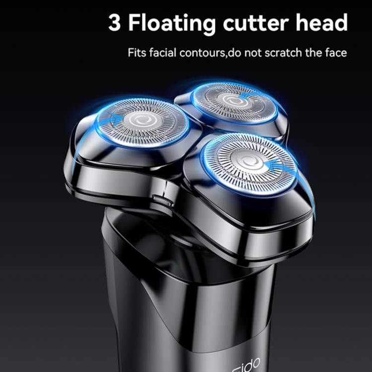 Yesido MG05 Rotating Floating Head Electric Shaver - Black
