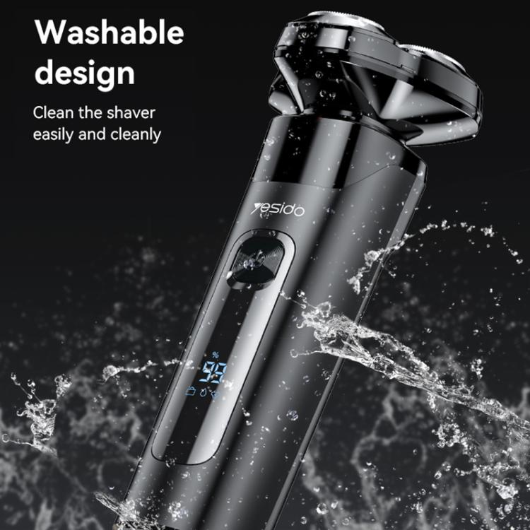 Yesido MG05 Rotating Floating Head Electric Shaver - Black