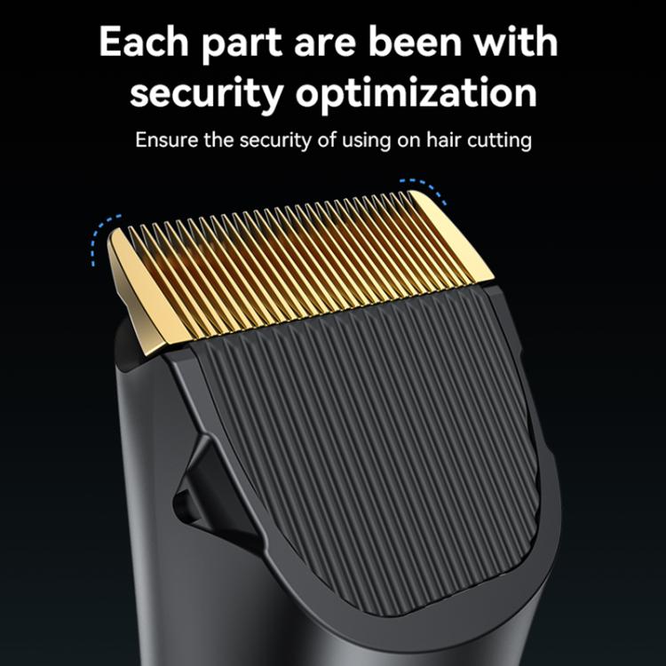 Yesido MG06 Cordless Washable Hair Clipper & Trimmer - Black