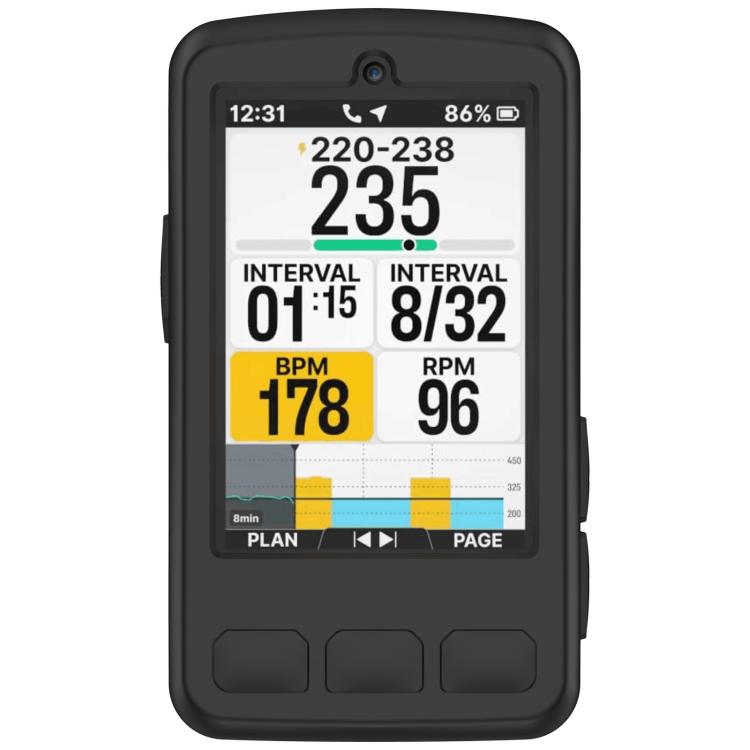 For Wahoo Elemnt Bolt 3 / Bolt V3 Bike Computer Silicone Protective Case