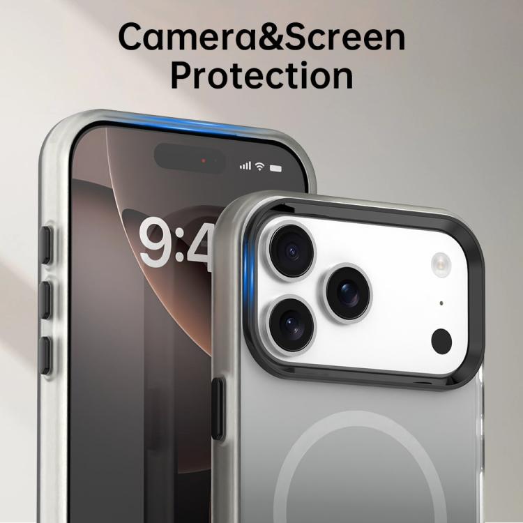 For iPhone 13 Candy Gradient Series 3 in 1 Hybrid Magnetic Phone Case