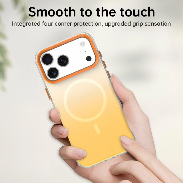 For iPhone 16 Plus Candy Gradient Series 3 in 1 Hybrid Magnetic Phone Case