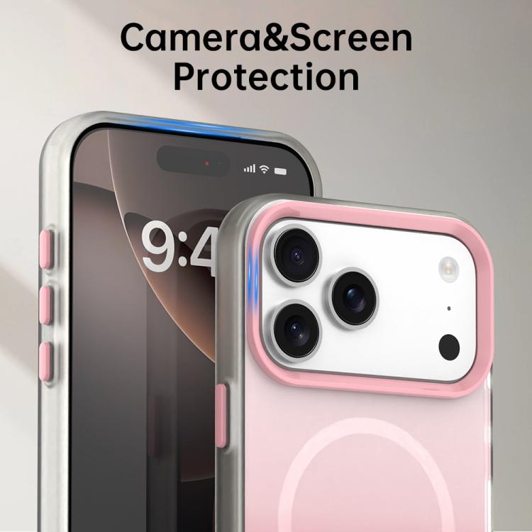 For iPhone Air Candy Gradient Series 3 in 1 Hybrid Magnetic Phone Case