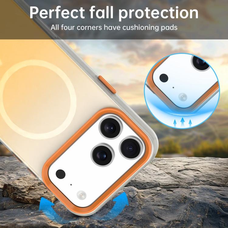 For iPhone Air Candy Gradient Series 3 in 1 Hybrid Magnetic Phone Case