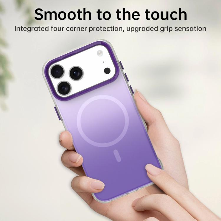 For iPhone Air Candy Gradient Series 3 in 1 Hybrid Magnetic Phone Case