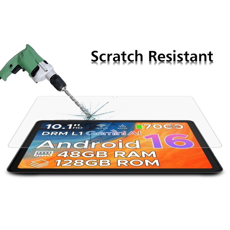For POCKAM P10 10.1 inch 9H 0.3mm Explosion-proof Tempered Glass Film