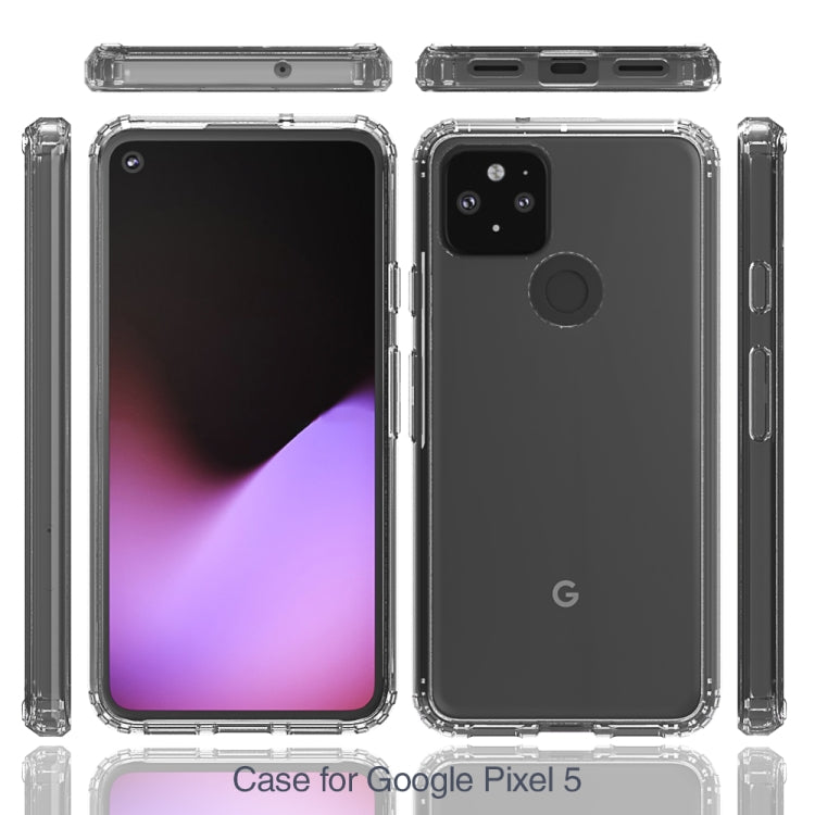 For Google Pixel 5 Scratchproof TPU + Acrylic Protective Case