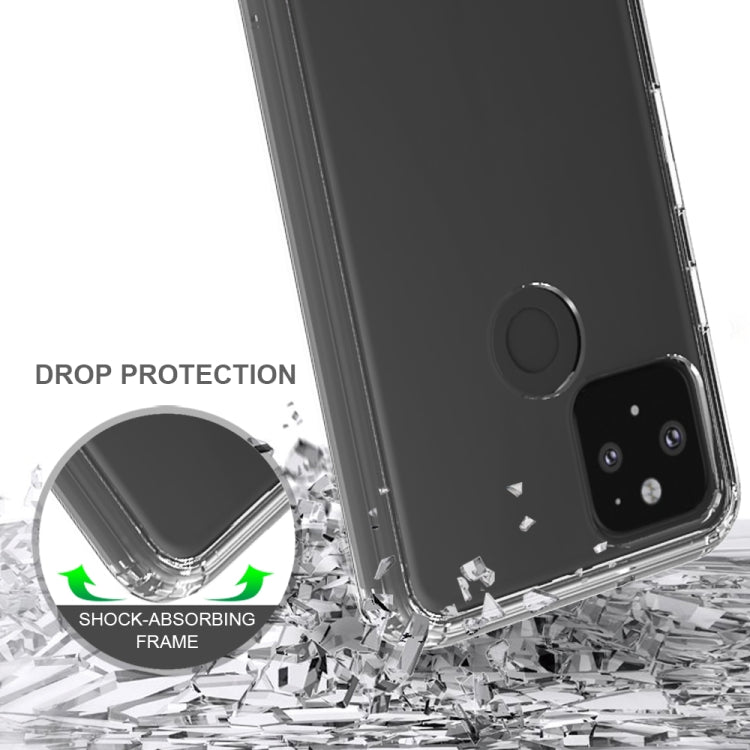 For Google Pixel 5 Scratchproof TPU + Acrylic Protective Case
