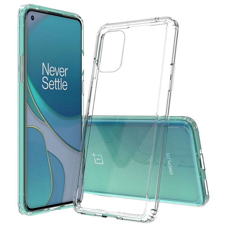 For OnePlus 8T Scratchproof TPU + Acrylic Protective Case(Transparent)
