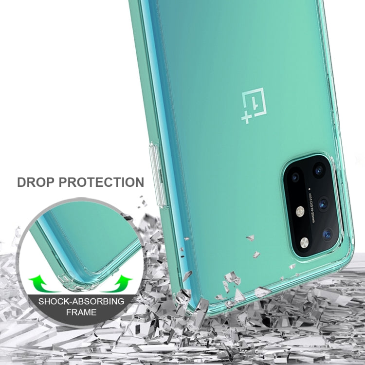 For OnePlus 8T Scratchproof TPU + Acrylic Protective Case(Transparent)