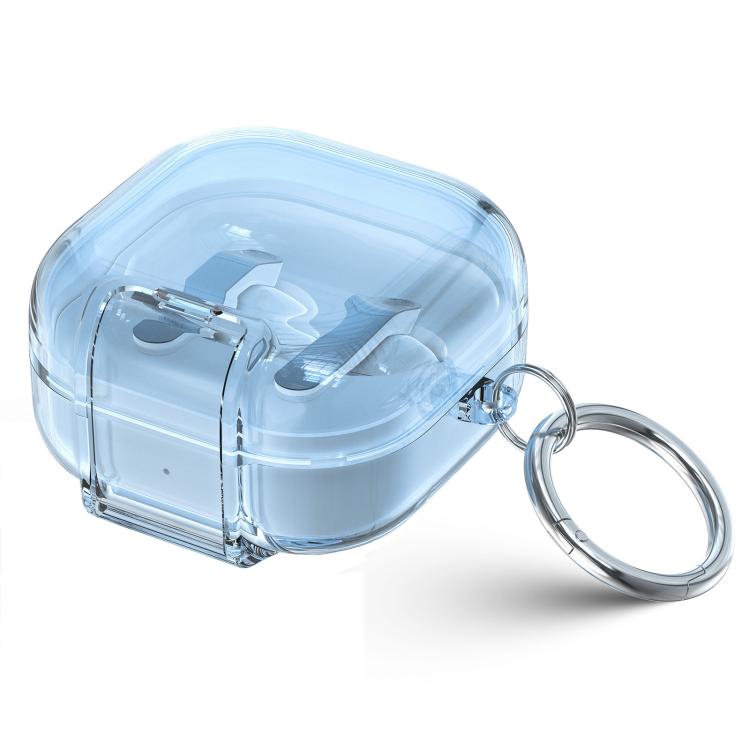 For Samsung Galaxy Buds4 / 4 Pro Starry Security Lock Earphone Case with Holder & Keyring