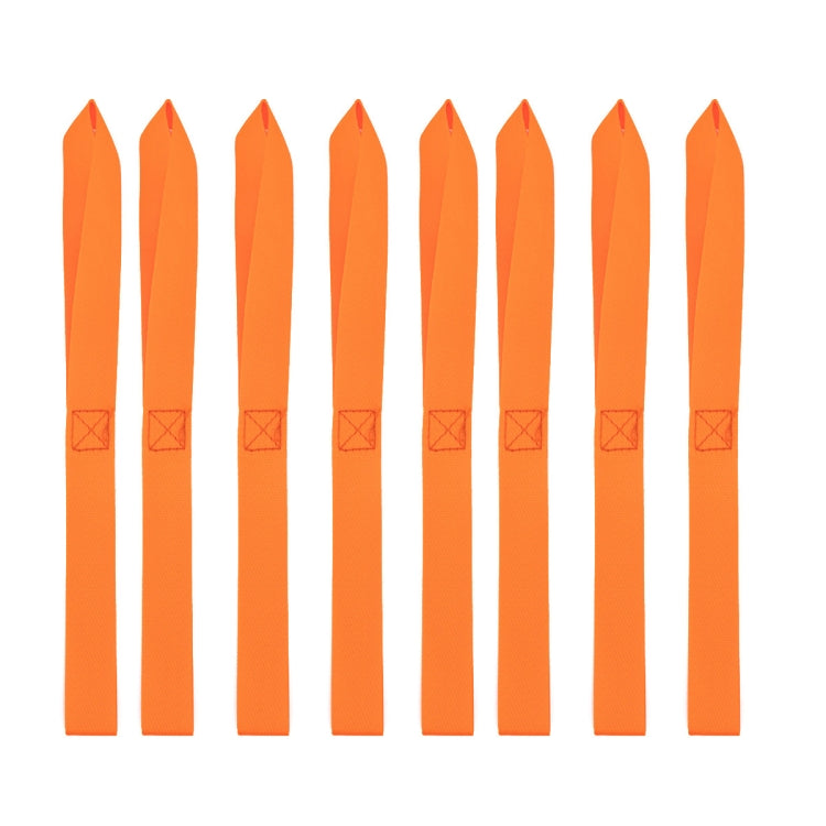 8 PCS ATV Hook Belt Motorcycle Tie Down Straps, Length:32cm