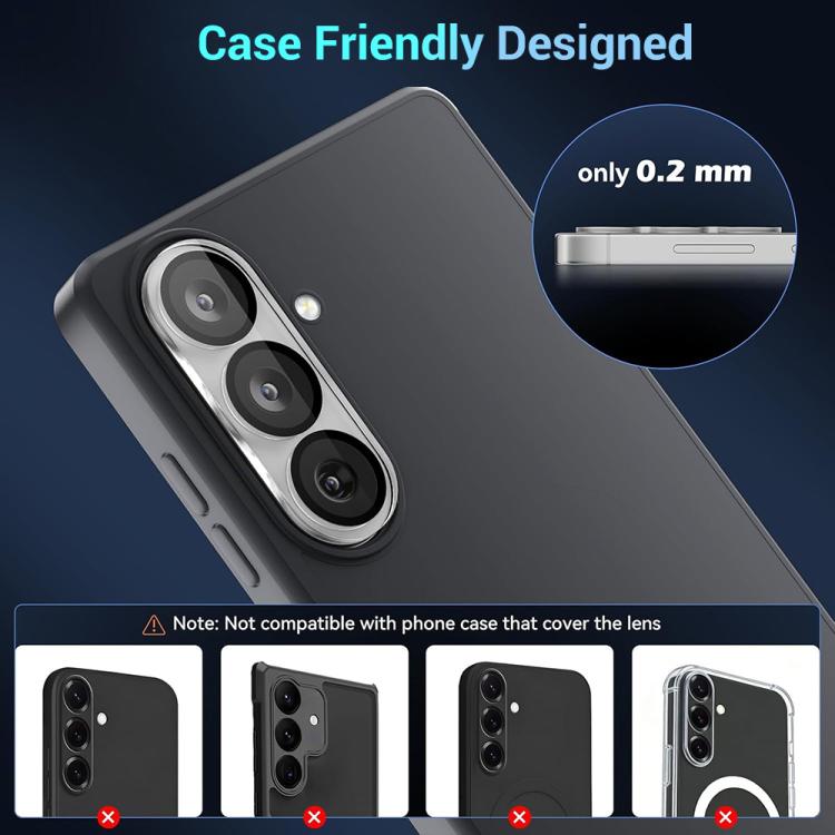 For Samsung Galaxy S26 5G XDcase HD Tempered Glass Camera Lens Protector
