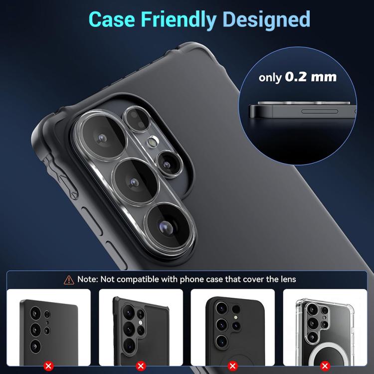 For Samsung Galaxy S26 Ultra 5G XDcase HD Tempered Glass Camera Lens Protector