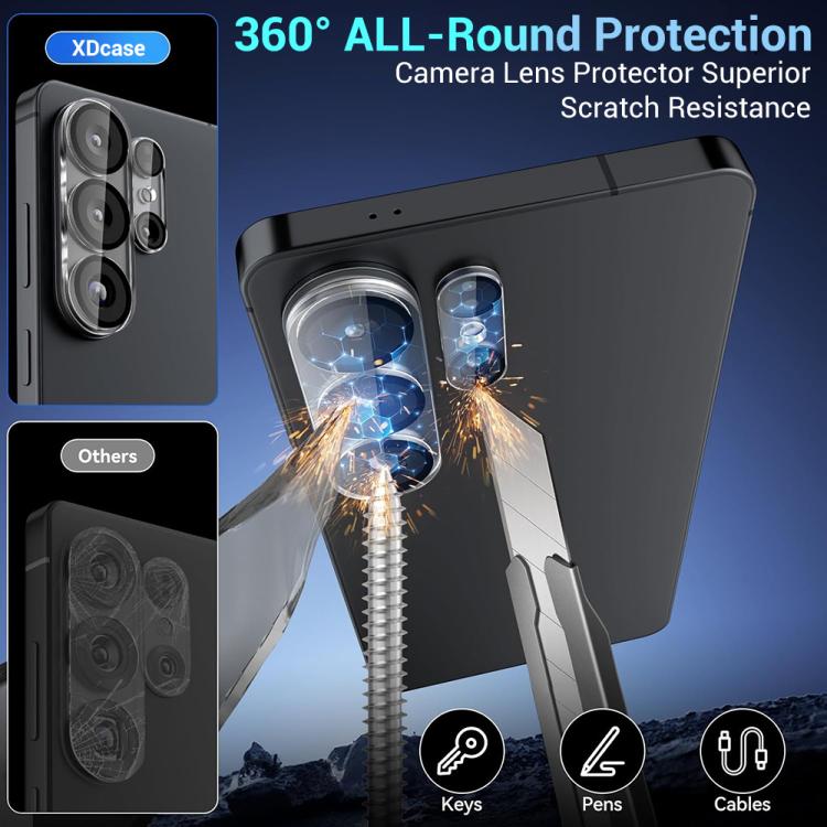 For Samsung Galaxy S26 Ultra 5G XDcase HD Tempered Glass Camera Lens Protector