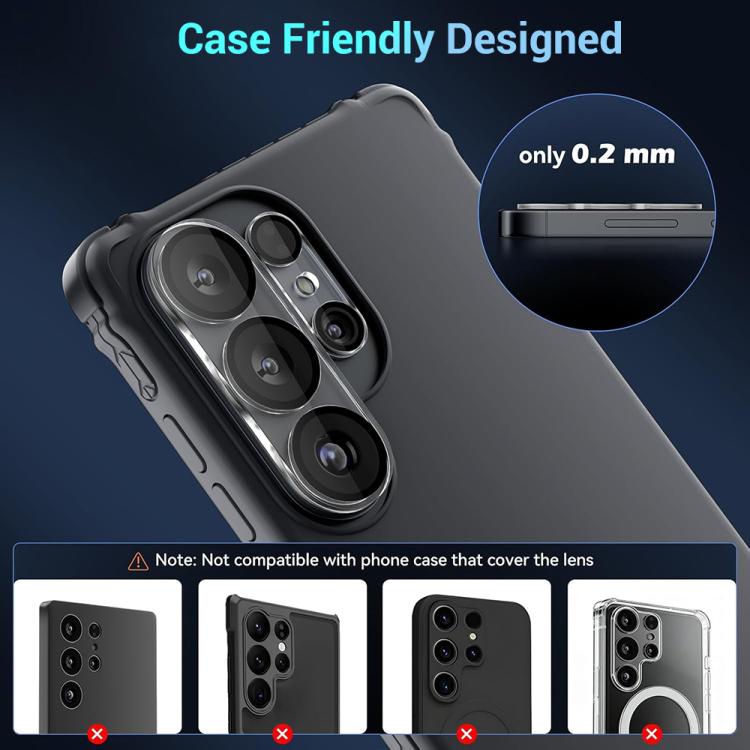 For Samsung Galaxy S26 Ultra 5G XDcase HD Tempered Glass Camera Lens Protector