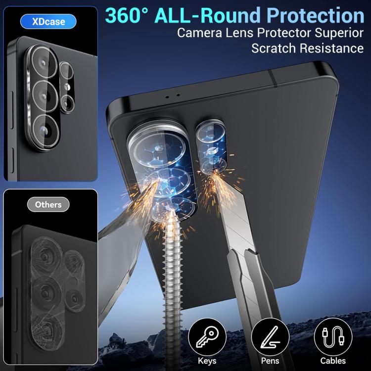 For Samsung Galaxy S26 Ultra 5G XDcase HD Tempered Glass Camera Lens Protector